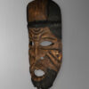 45 view of tribal mask from botswana