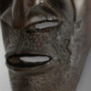 detail view of sotho tribal mask from south africa