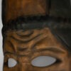 detail view of tribal mask from botswana