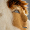 detail view of young eskimo mask from united states