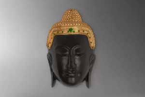 Buddha mask s1235 Frontal vision