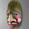 45 view of sibundoy mask from colombia