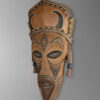 45 view of changana wizard mask from mozambique