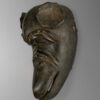 45 view of monkey tribal mask from congo