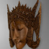 45 view of balinese goddess mask from indonesia