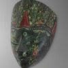 45 view of batik mask from indonesia