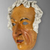 45 view of fasnacht carnival mask from switzerland