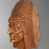 45 view of iroquois indian mask from canada