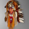 45 view of native american mask from united states