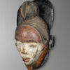 45 view of punu mask from gabon