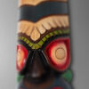 detail view of tiki god mask from united states