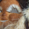 detail view of alaska mask from united states