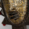 detail view of tribal mask from mali