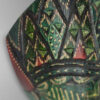 detail view of batik mask from indonesia