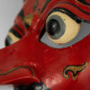 detail view of topeng mask from indonesia