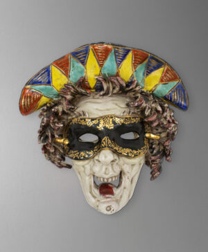 front view of venice mask from italy