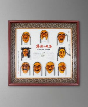 Hahoe ( Hahoetal ) Mask - South Korea